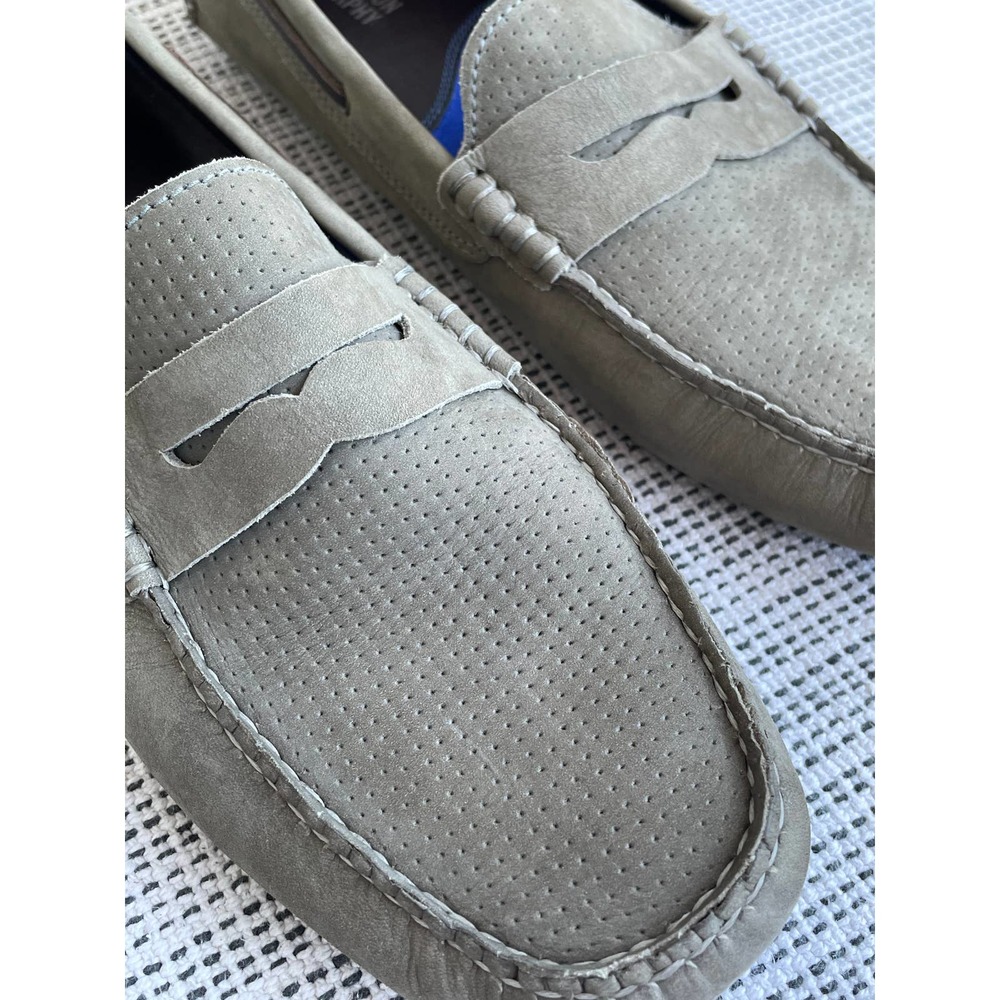 Johnston & Murphy Taupe Loafers - Picture 8 of 8